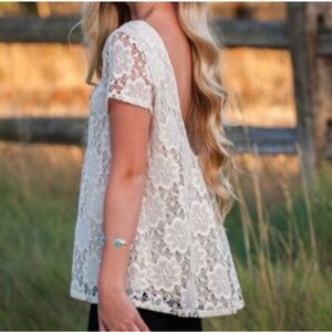 Show Me Your MuMu Lace Blouse